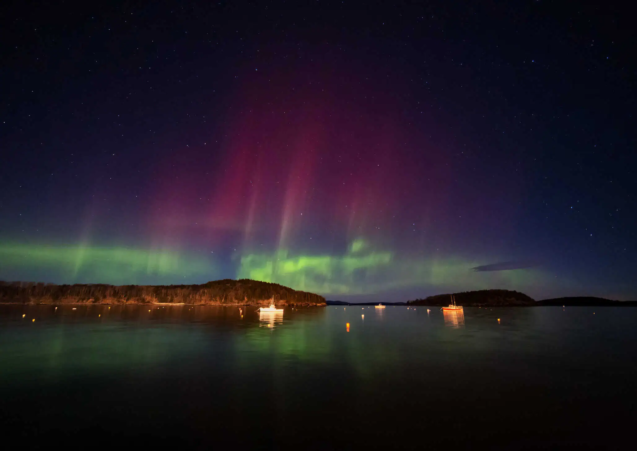 aurora borealis usa_2306 - Weather New York: Strong winds and thunderstorms in Herkimer and Montgomery