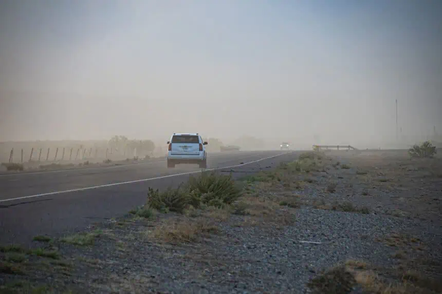 el paso dust storm_1606 - Weather alert: Texas dust storm engulfs El Paso and Las Cruces