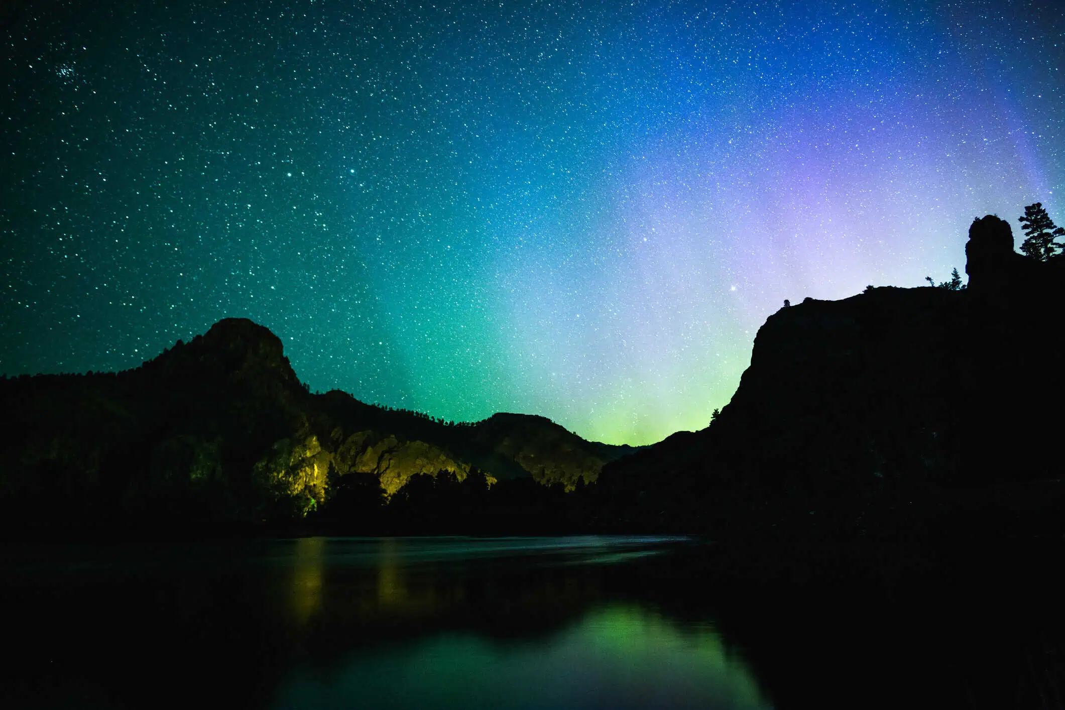 Northern Lights in USA_0407 - Weather New Jersey: intense thunderstorms hit the north